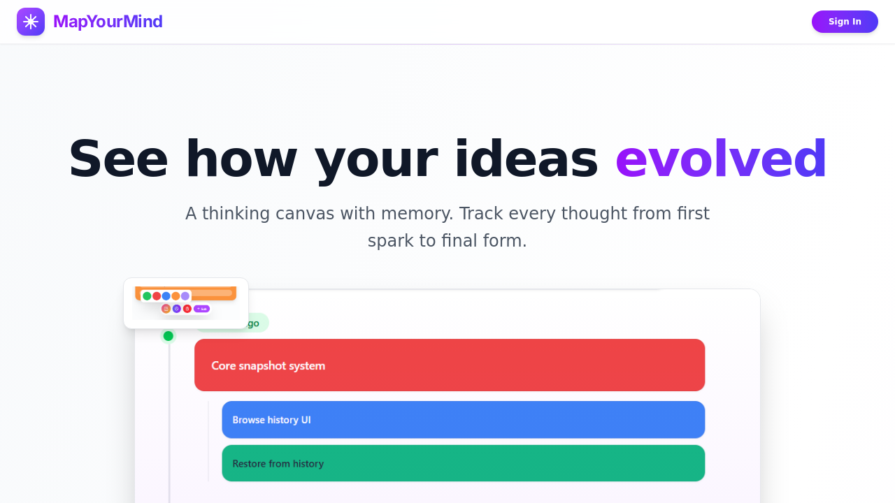 MapYourMind screenshot