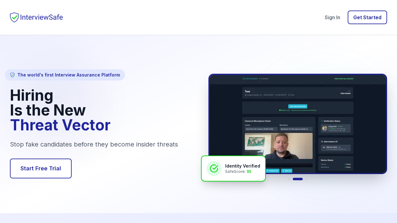 InterviewSafe screenshot
