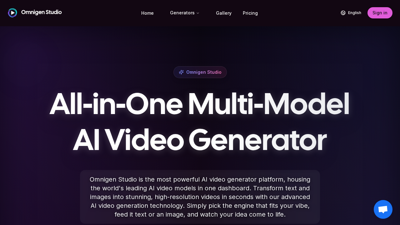 Omnigen Studio screenshot