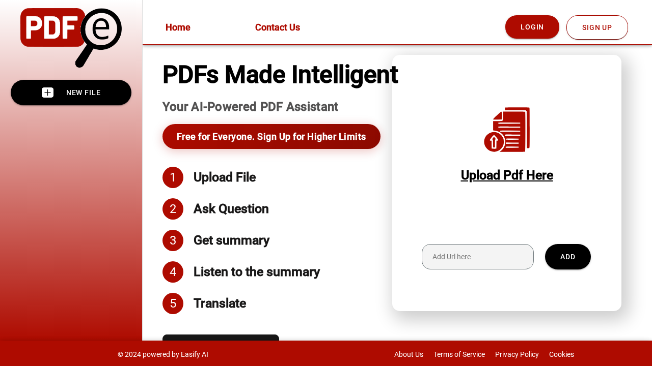 PDF Explorer screenshot