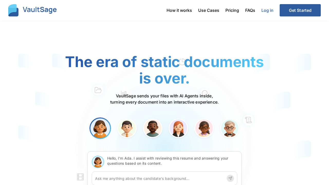 VaultSage screenshot