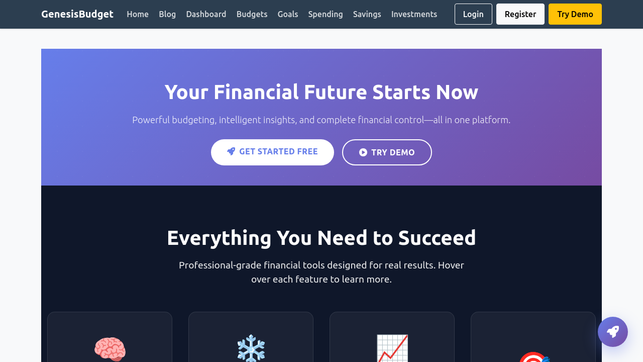 GenesisBudget screenshot