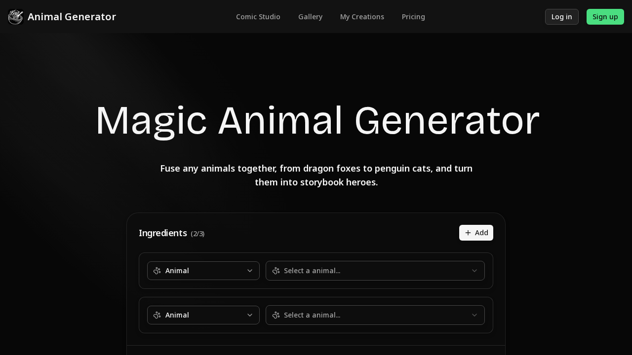 Animal Generator screenshot