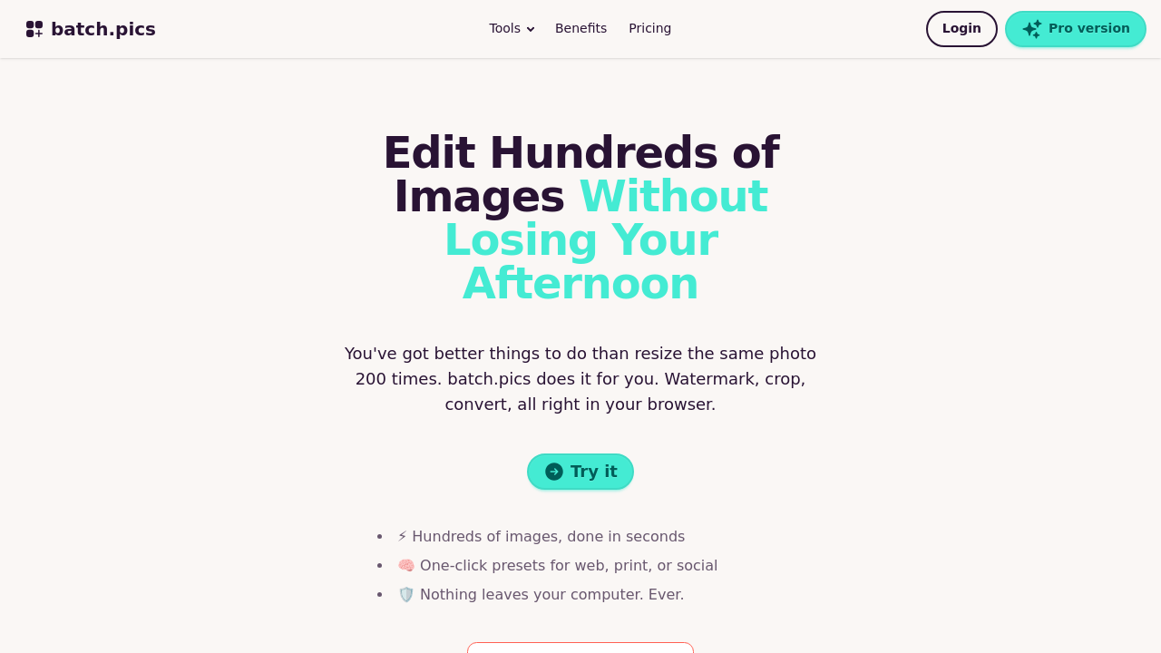 batch.pics screenshot