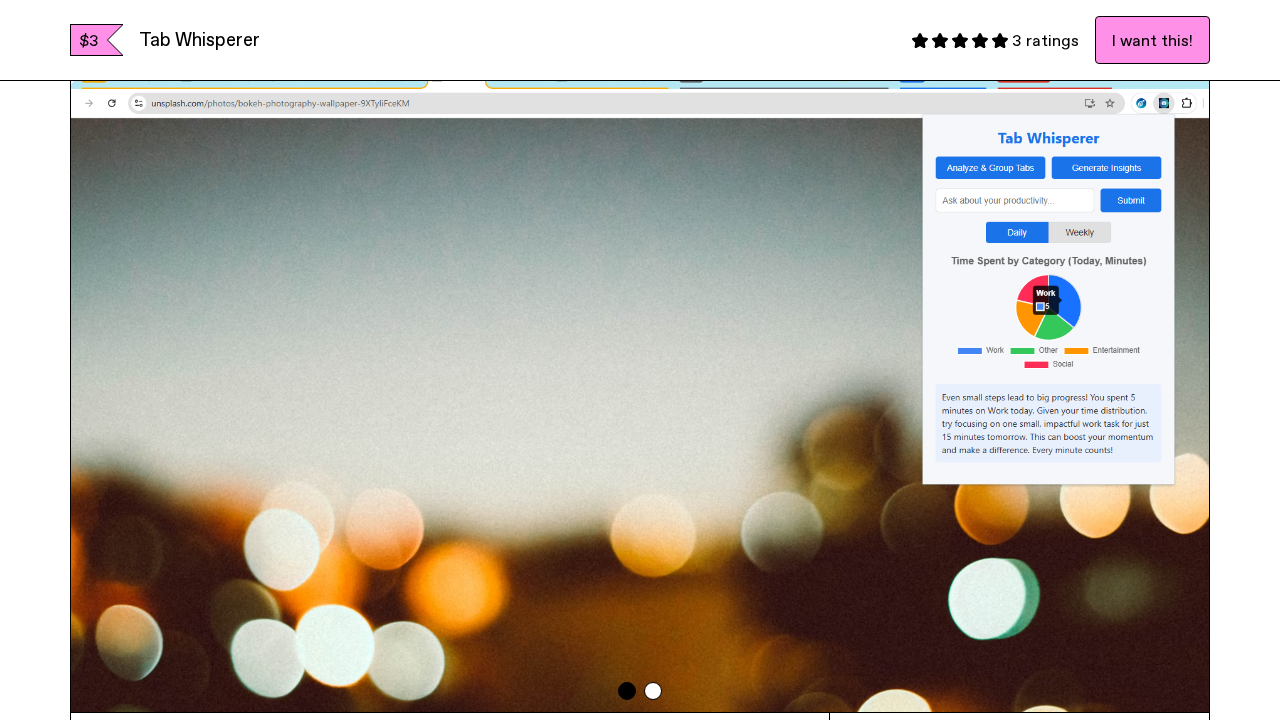 Tab Whisperer screenshot