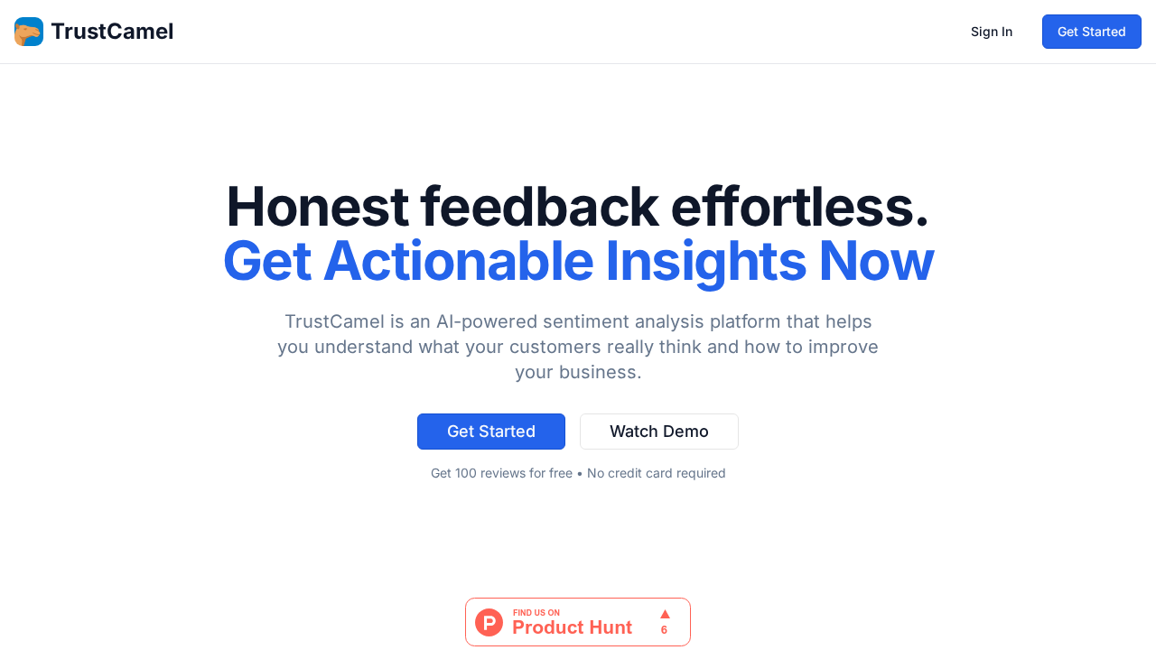 TrustCamel screenshot