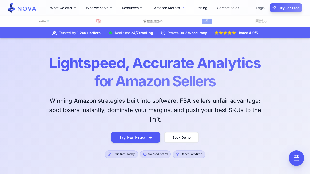 Nova Analytics screenshot