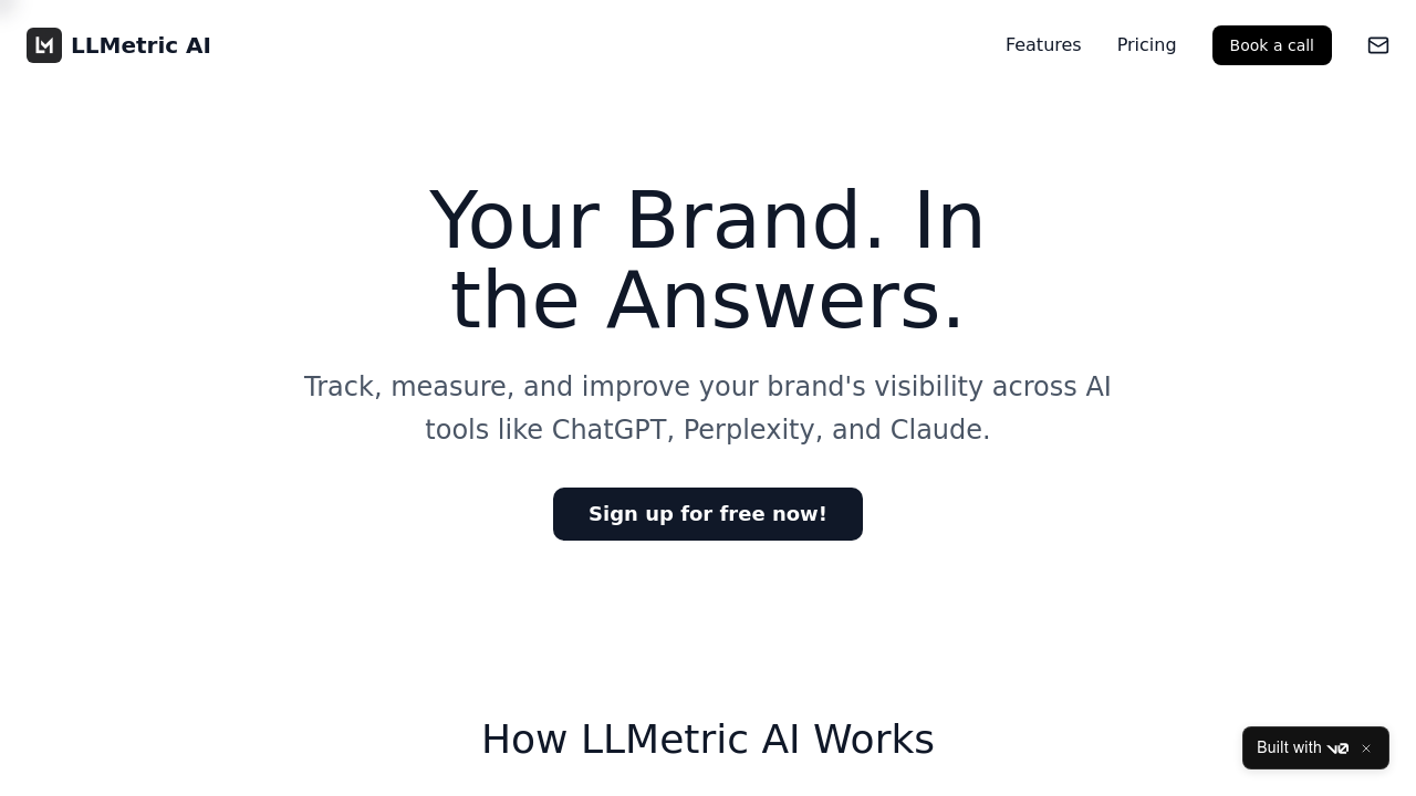 LLMetric AI screenshot