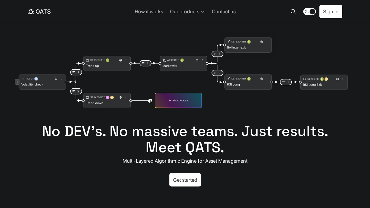 QATS screenshot