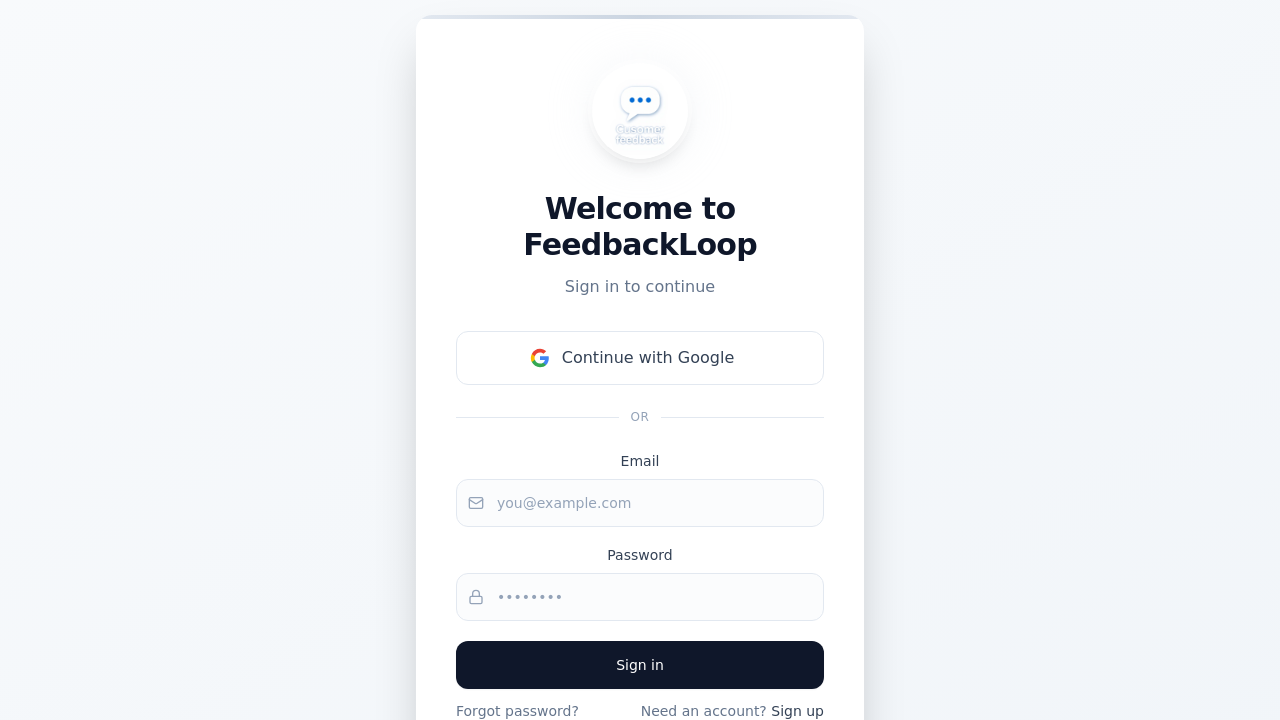 FeedbackLoop screenshot