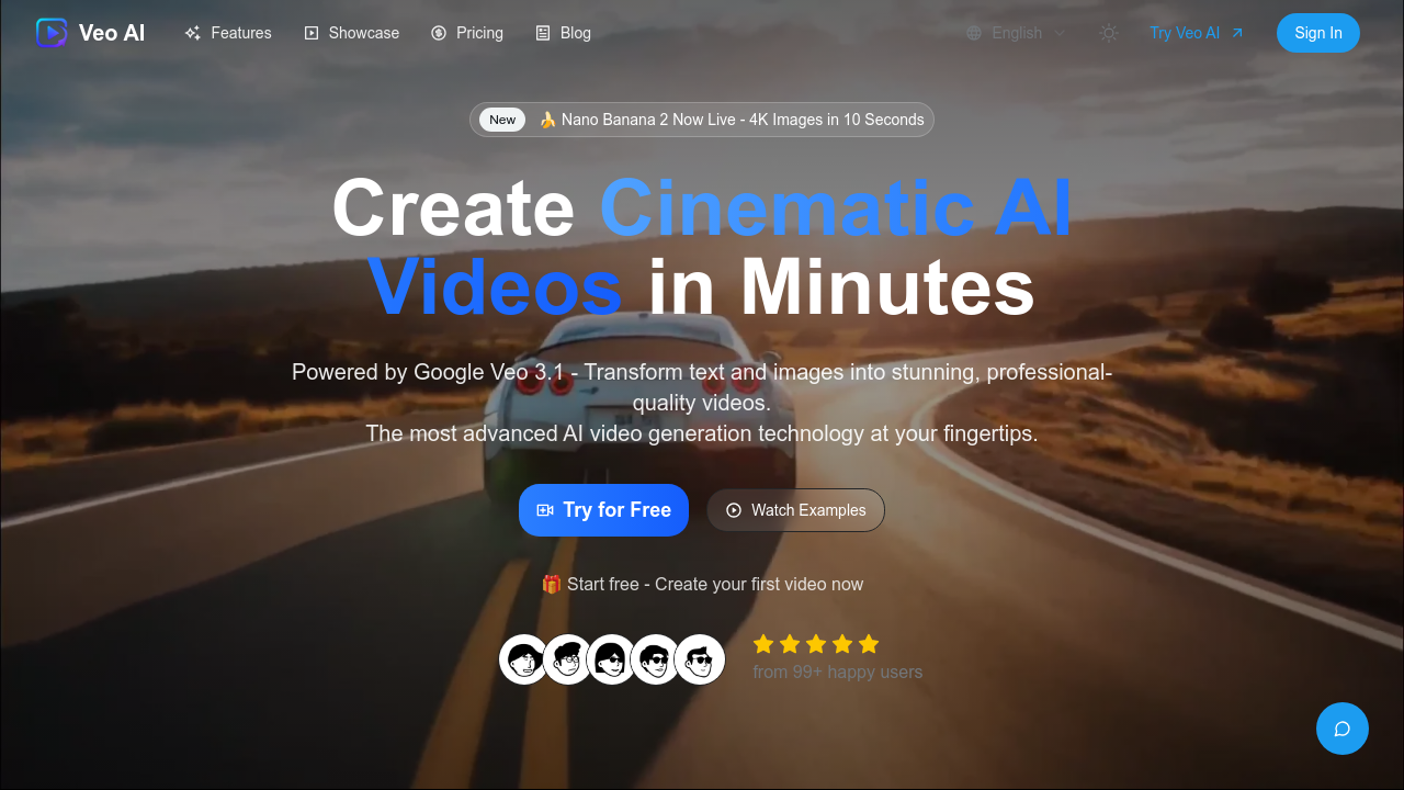 Veo AI – Veo 3.1 Video Generator screenshot