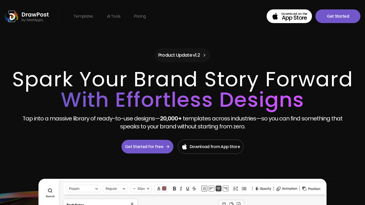 DrawPost - AI Poster Maker screenshot