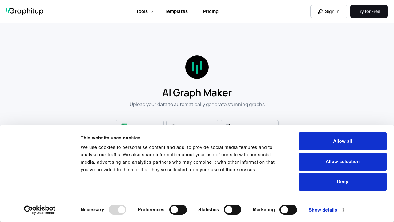 AI Graph Maker screenshot