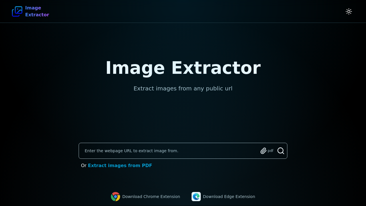 Image Extractor screenshot