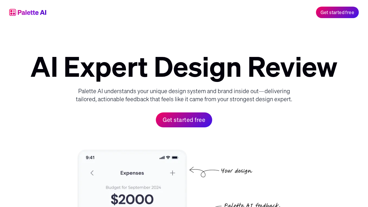 Palette AI screenshot