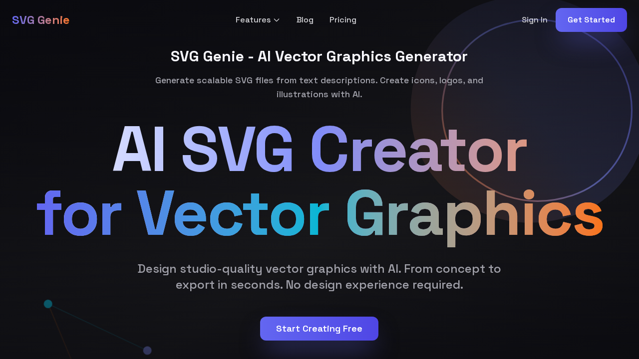 SVG Genie screenshot
