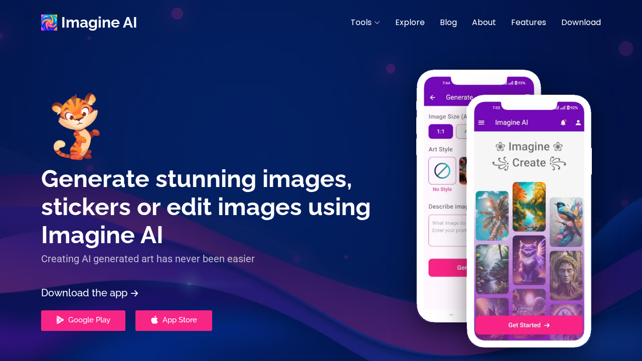 Imagine AI screenshot