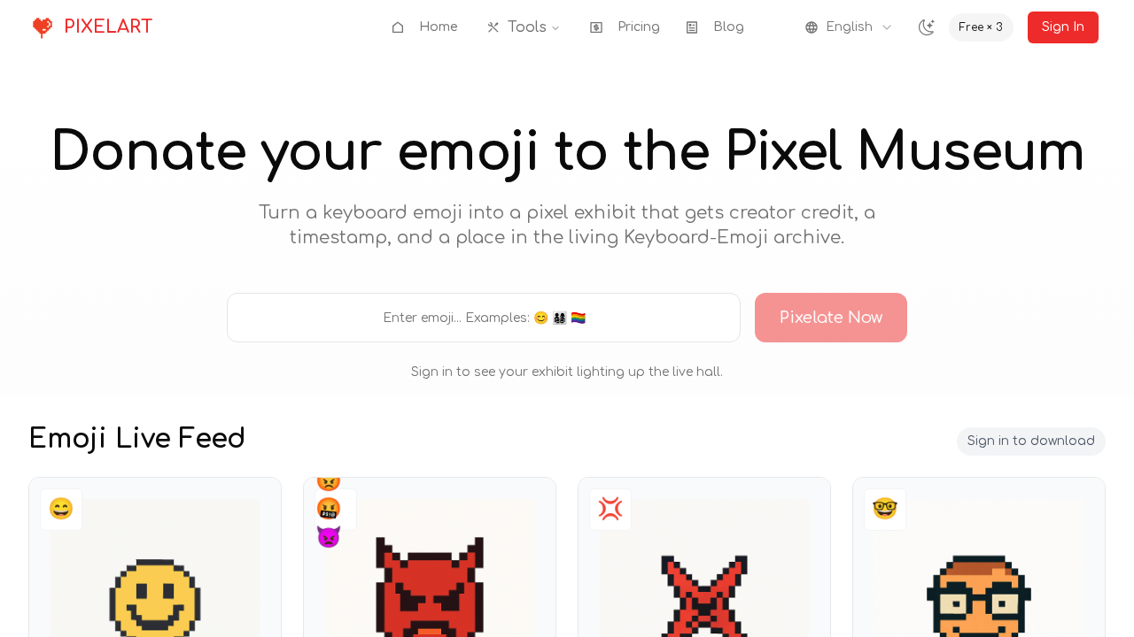 Pixel Art Generator screenshot