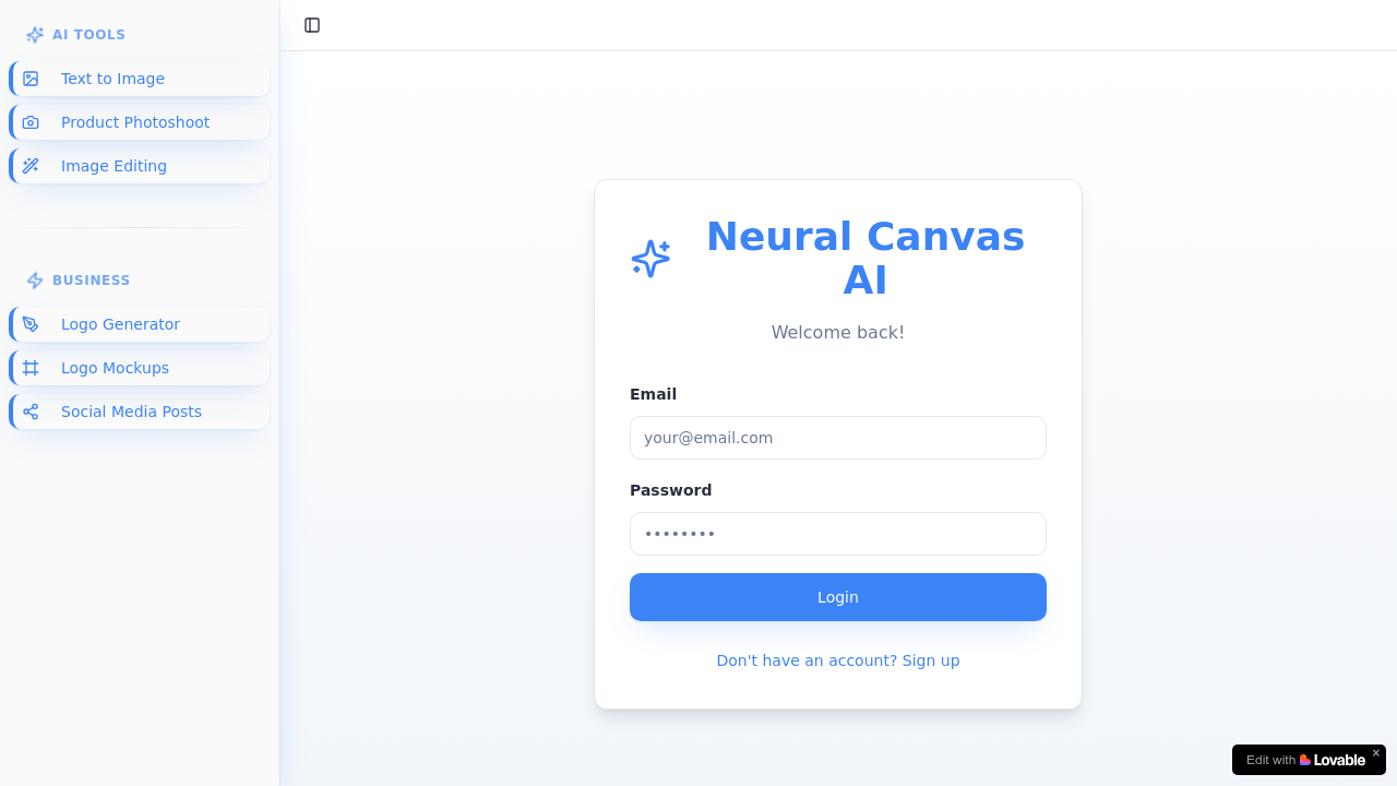 Neural Canvas AI screenshot