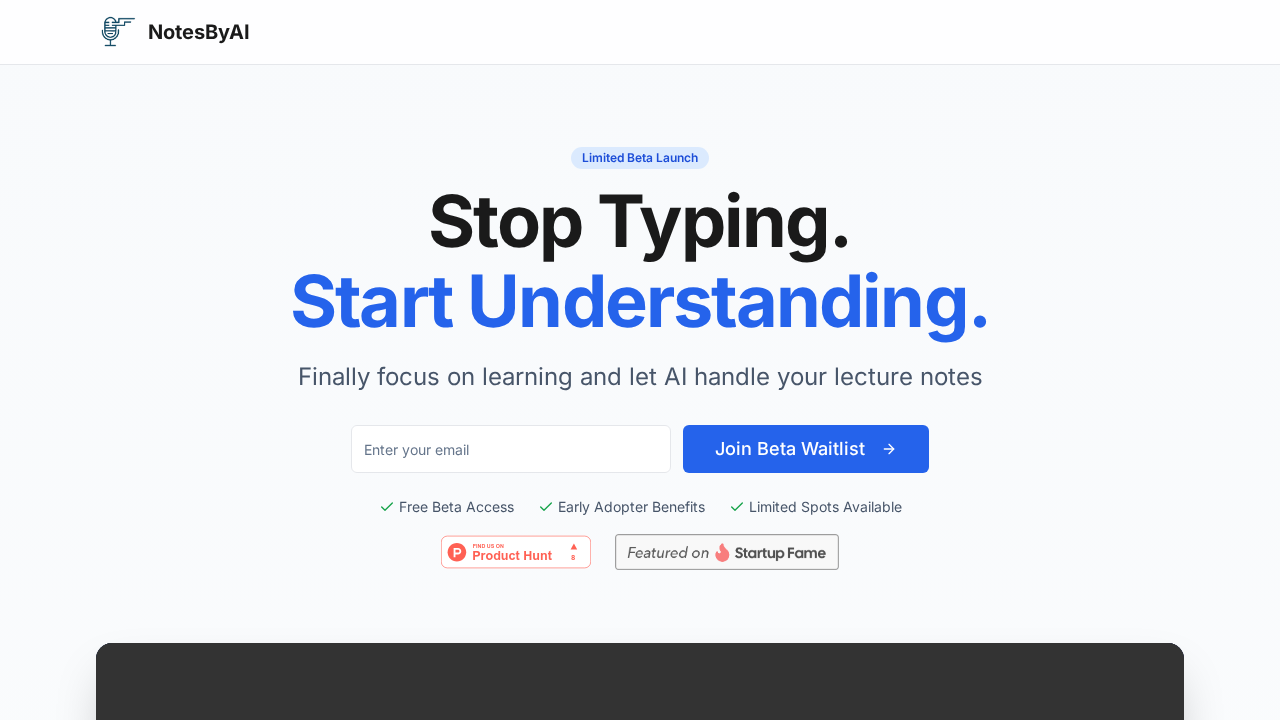 NotesByAI screenshot