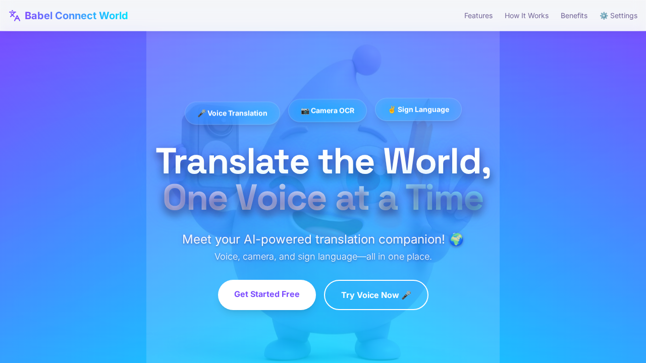 Babel Connect World screenshot