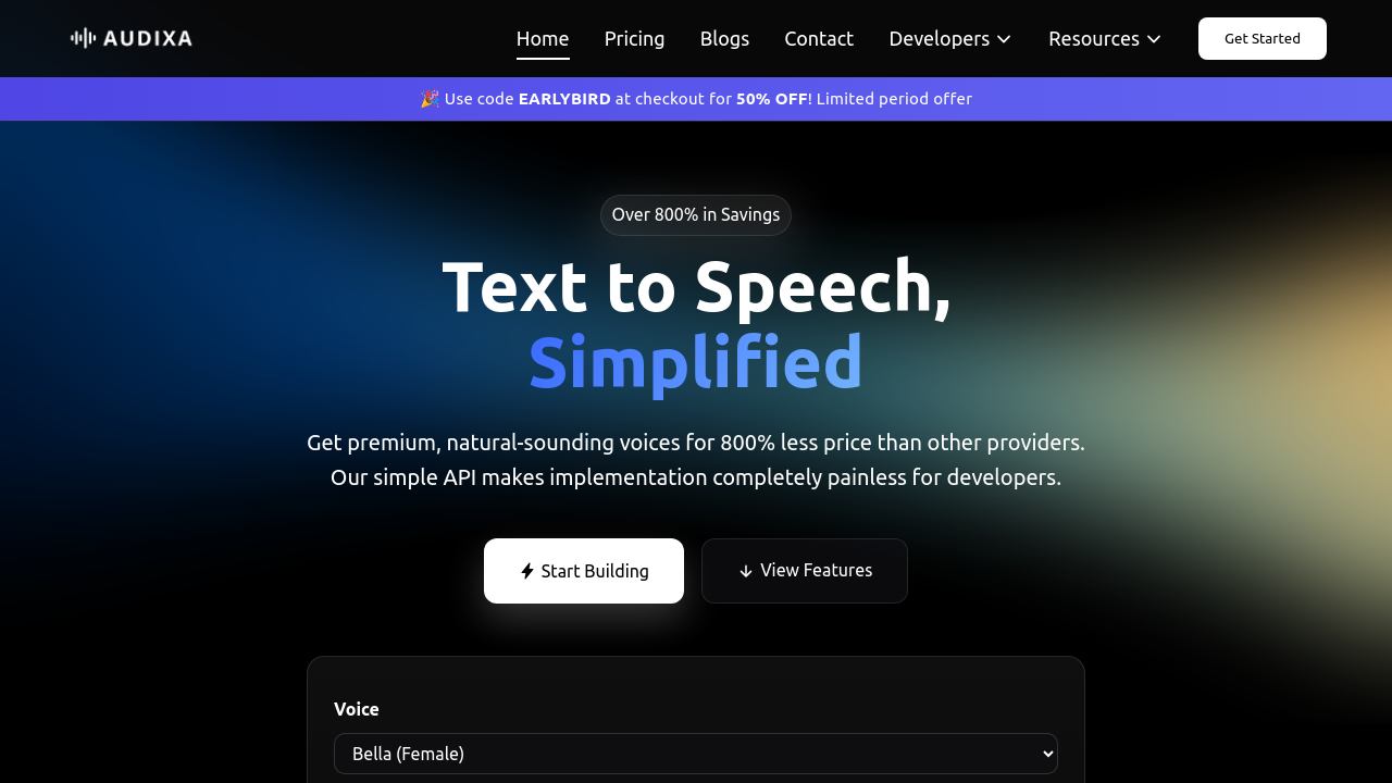 Audixa AI screenshot