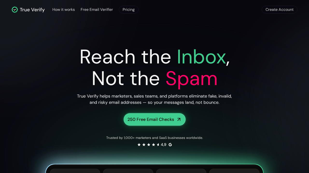 TrueVerify screenshot