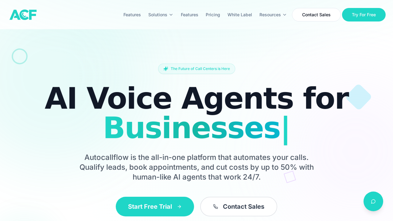 Autocallflow screenshot