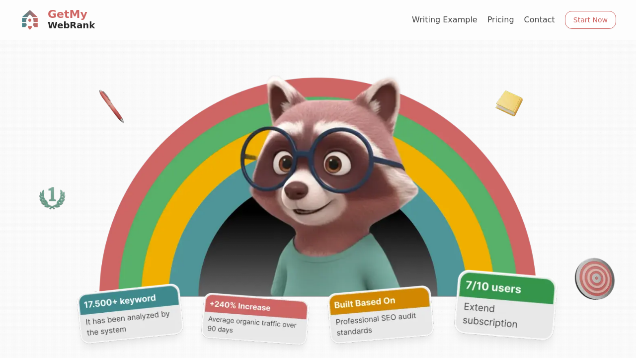 GetMyWebRank - SEO Autopilot screenshot