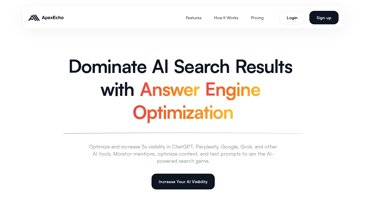 Apex Echo AI screenshot