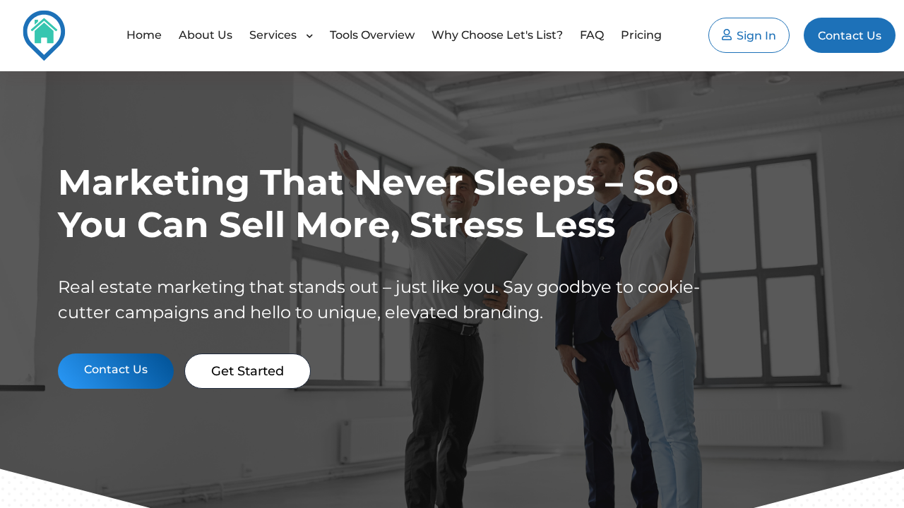 Let's List screenshot