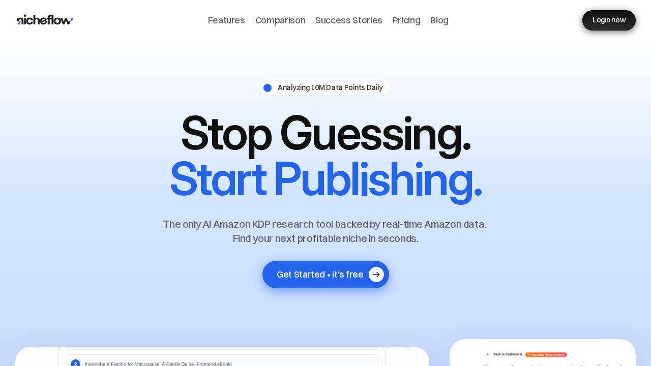 NicheFlow screenshot