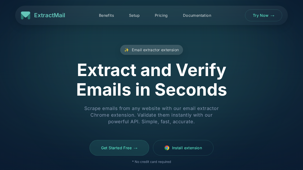 ExtractMail screenshot