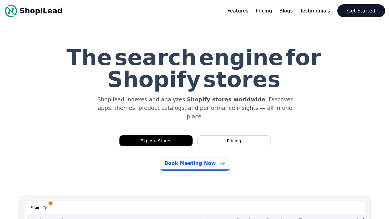 ShopiLead screenshot