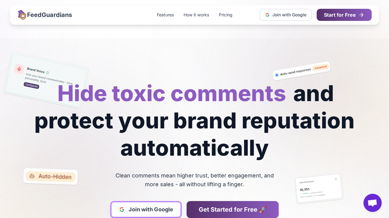 FeedGuardians screenshot