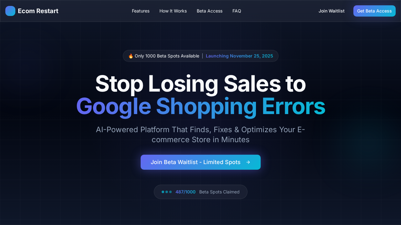 Ecom Restart screenshot