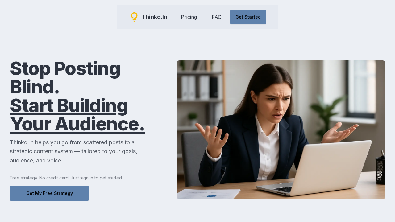 Thinkd.In screenshot