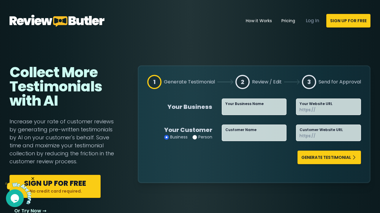 Review Butler screenshot