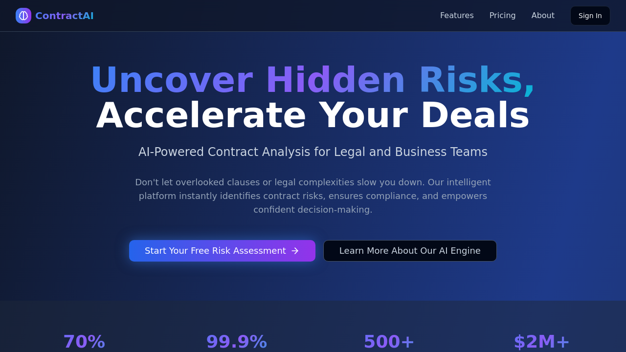 ContractAI.pro screenshot