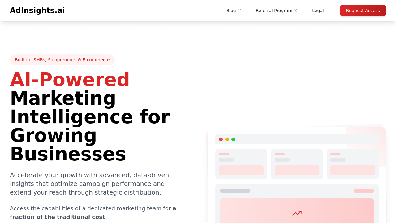 AdInsights.ai screenshot