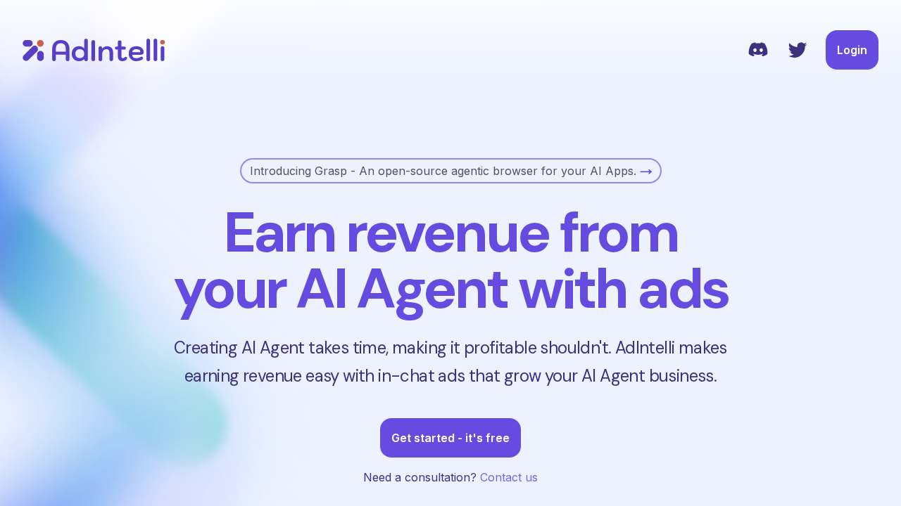 AdIntelli screenshot