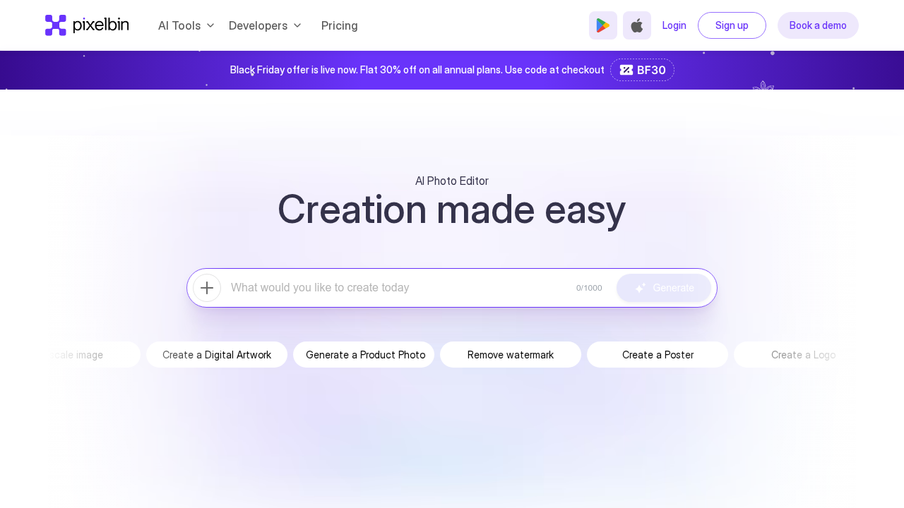 Pixelbin.io screenshot