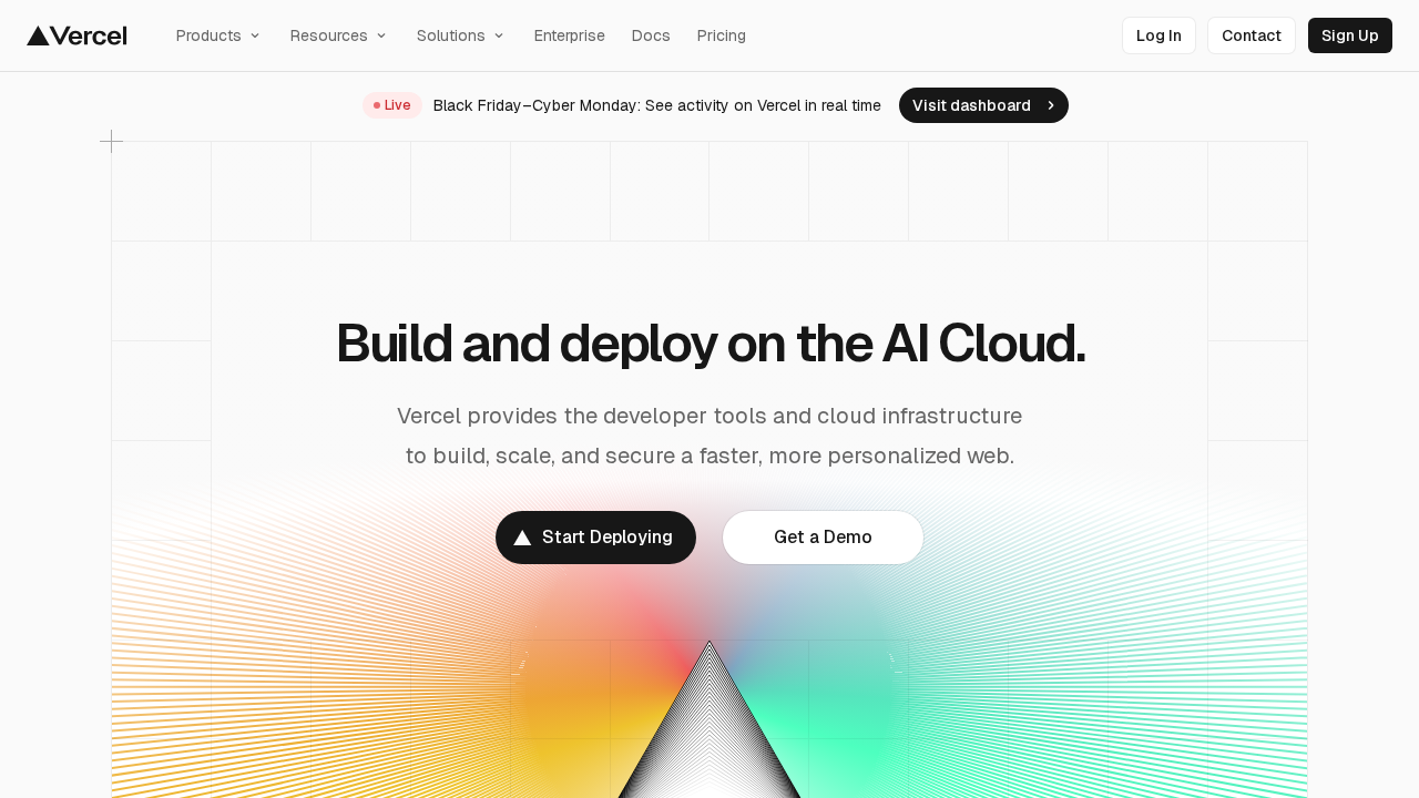 Vercel.app screenshot