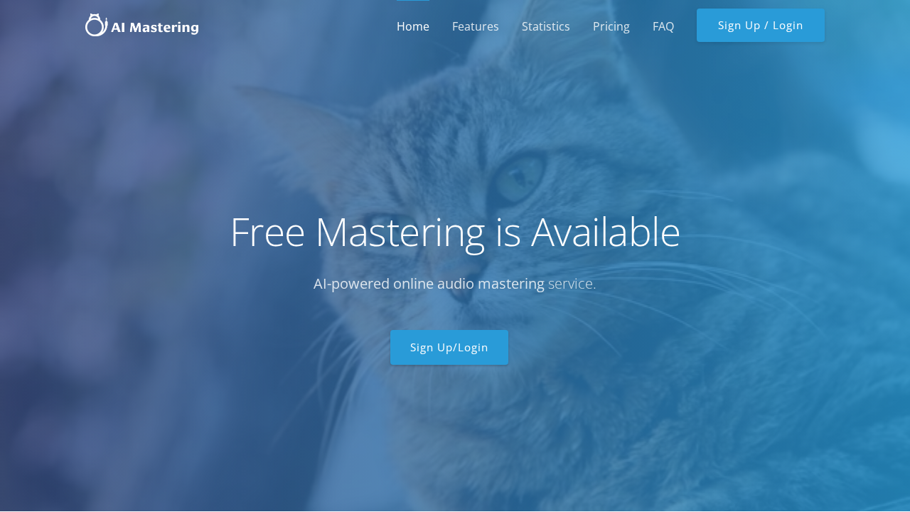 AI Mastering screenshot