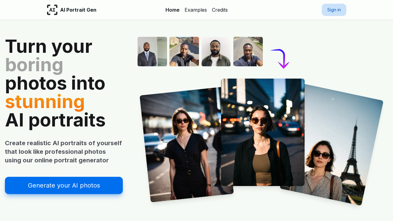 AI Portrait Gen screenshot