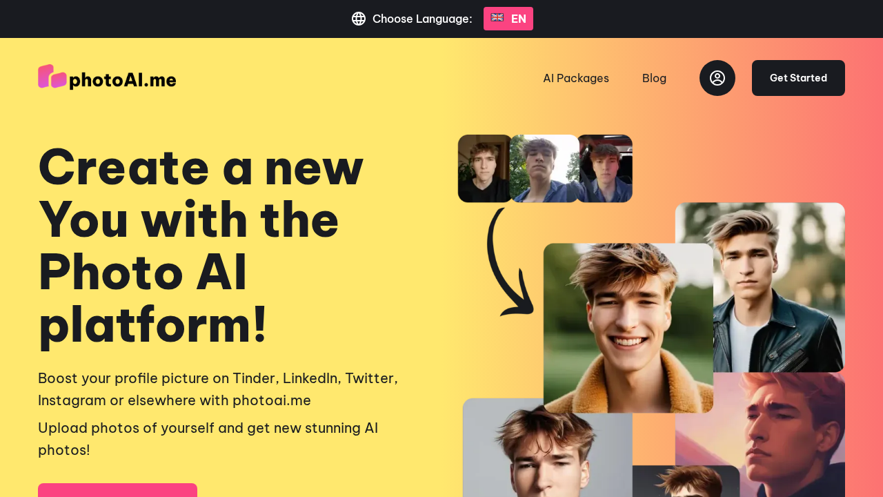 PhotoAI.me screenshot