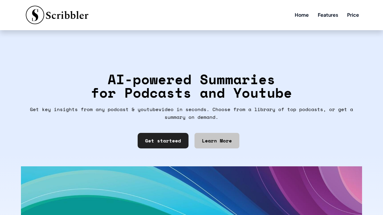 Scriber.so screenshot