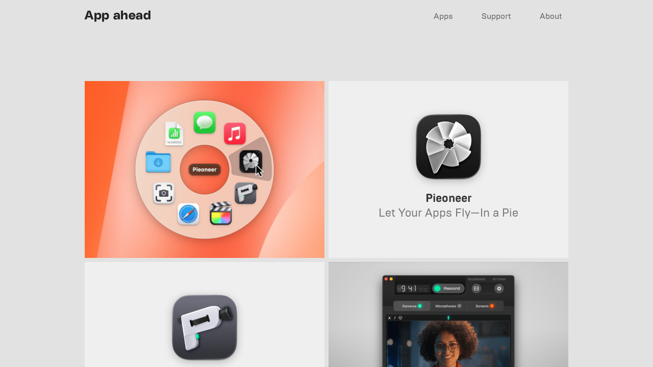 Appahead.studio screenshot