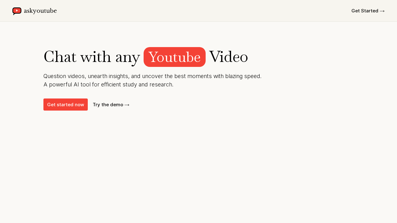 askyoutube.app screenshot