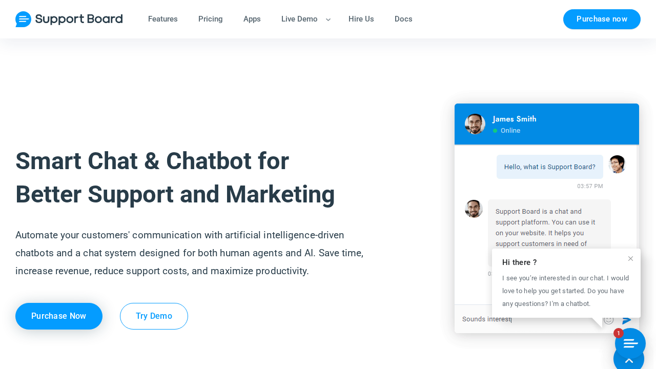board.support screenshot